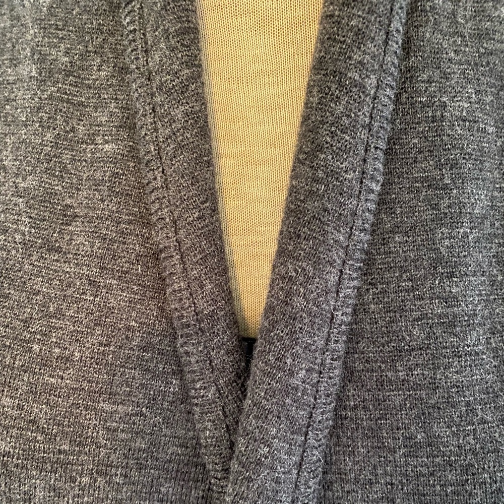 Loft charcoal grey cardigan